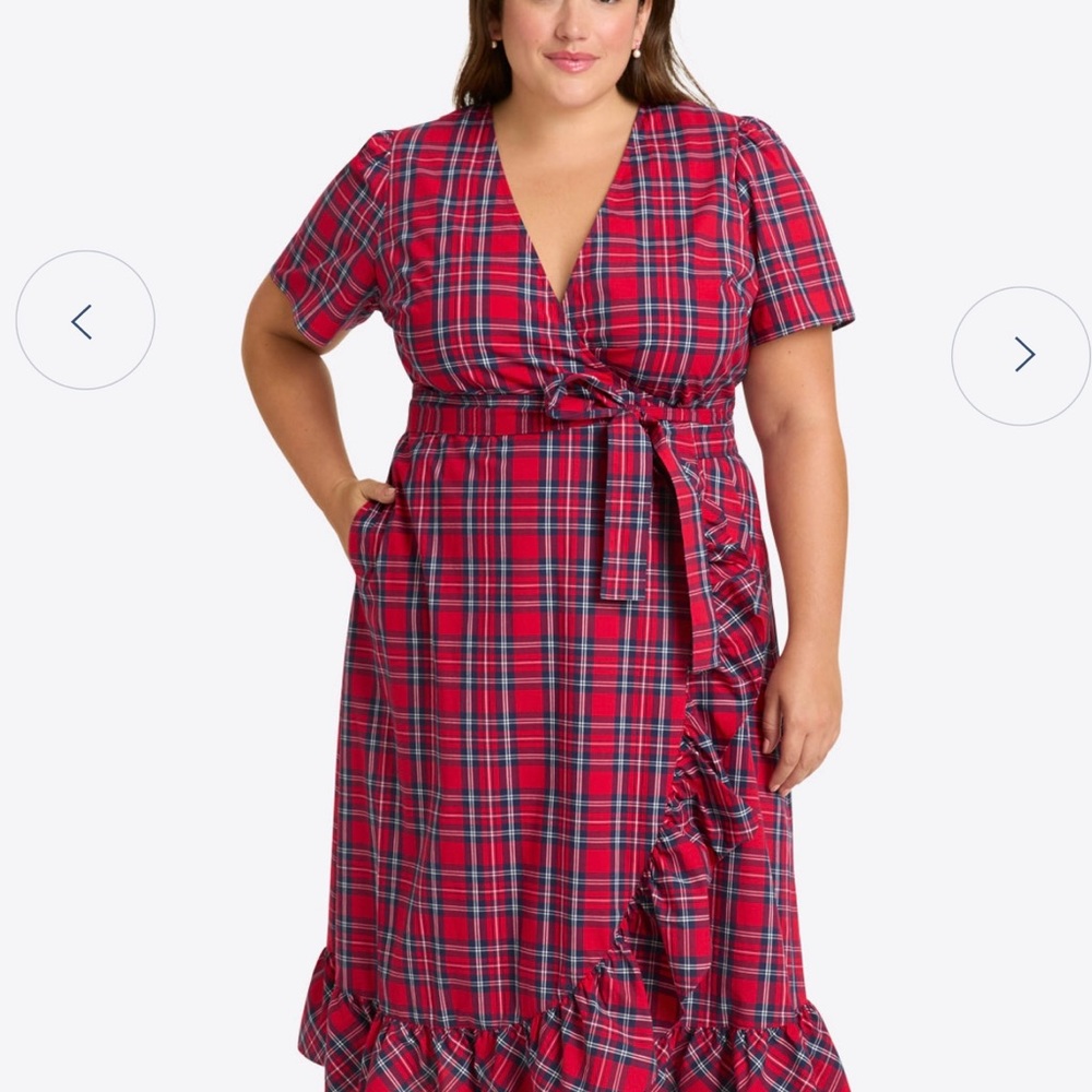 NWT size 18 Draper James wrap dress